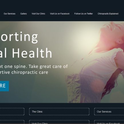 Chiropractic Clinic Websites