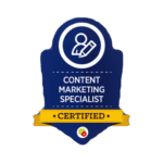 Content Marketing Mastery Badge