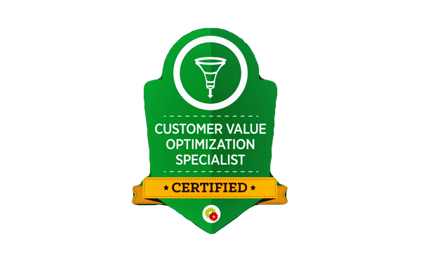 Customer Value Optimization Specialist Badge